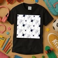Spider Webs Halloween  Kids T-Shirt thumb 3