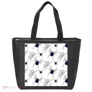 Spider Webs Halloween  Tote Bag
