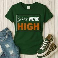 Sorry Were High Women's T-Shirt thumb 3