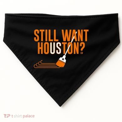 Still Want Houston Houston Baseball USA-Made Doggie Bandana