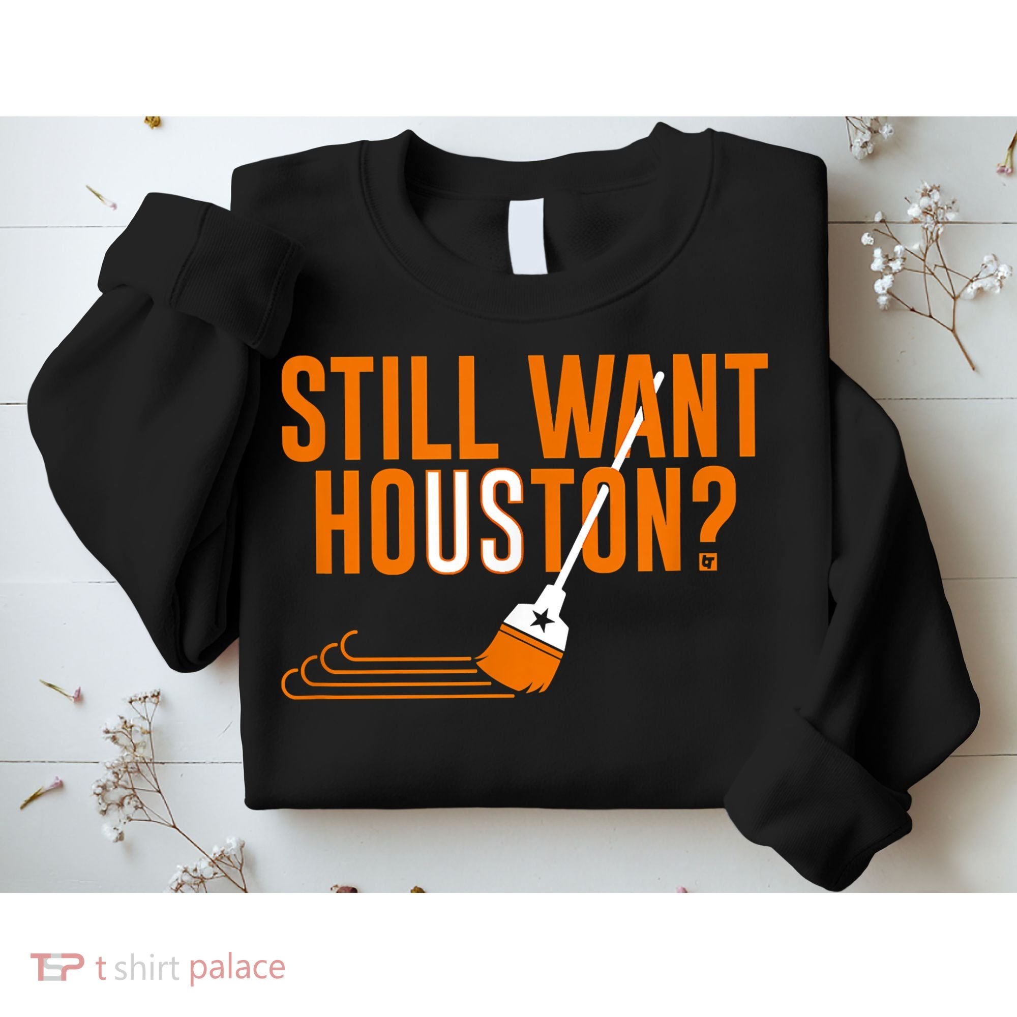 Still Want Houston Houston Baseball Sweatshirt