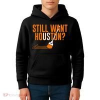 Still Want Houston Houston Baseball Kids Hoodie thumb 4