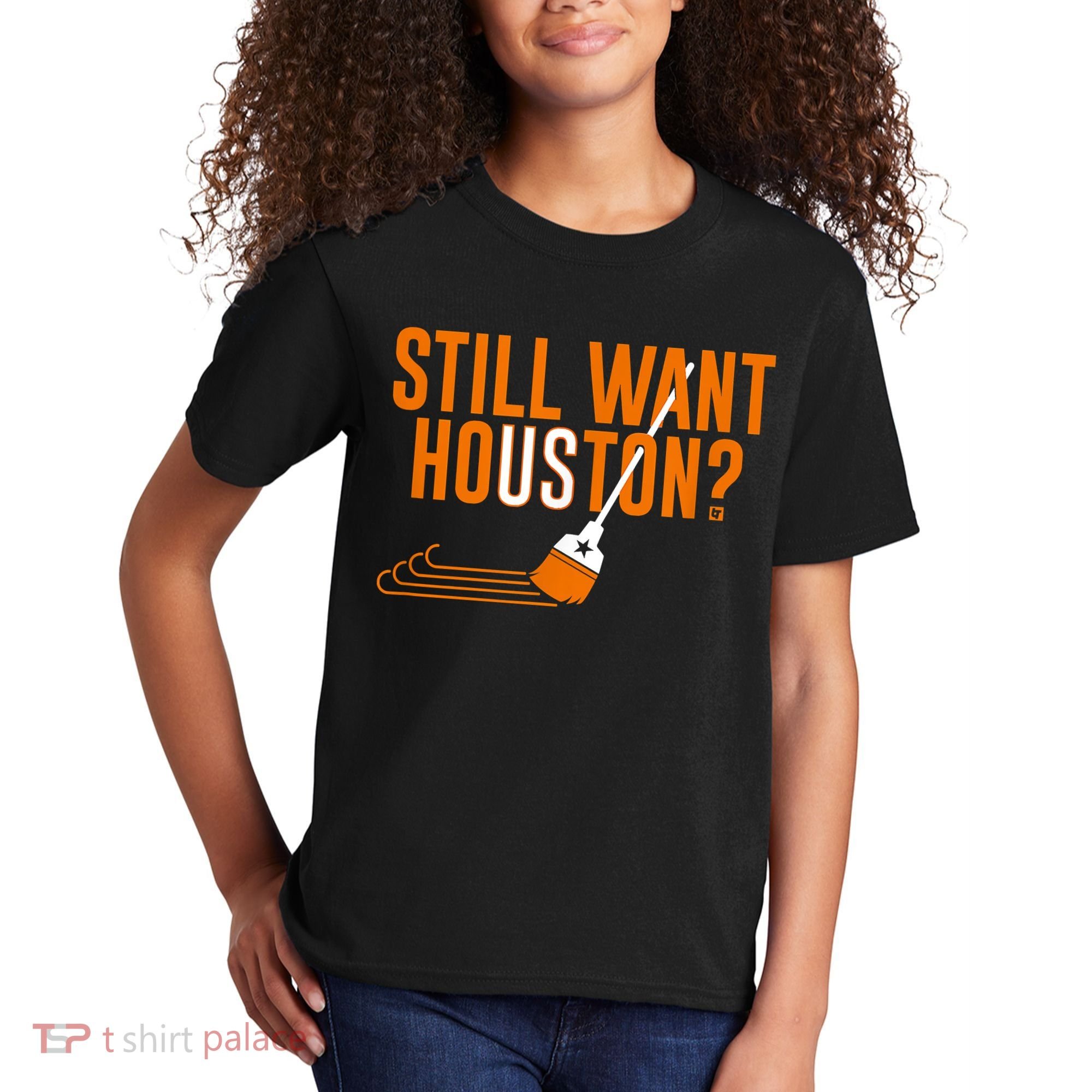 Still Want Houston Houston Baseball Kids T-Shirt