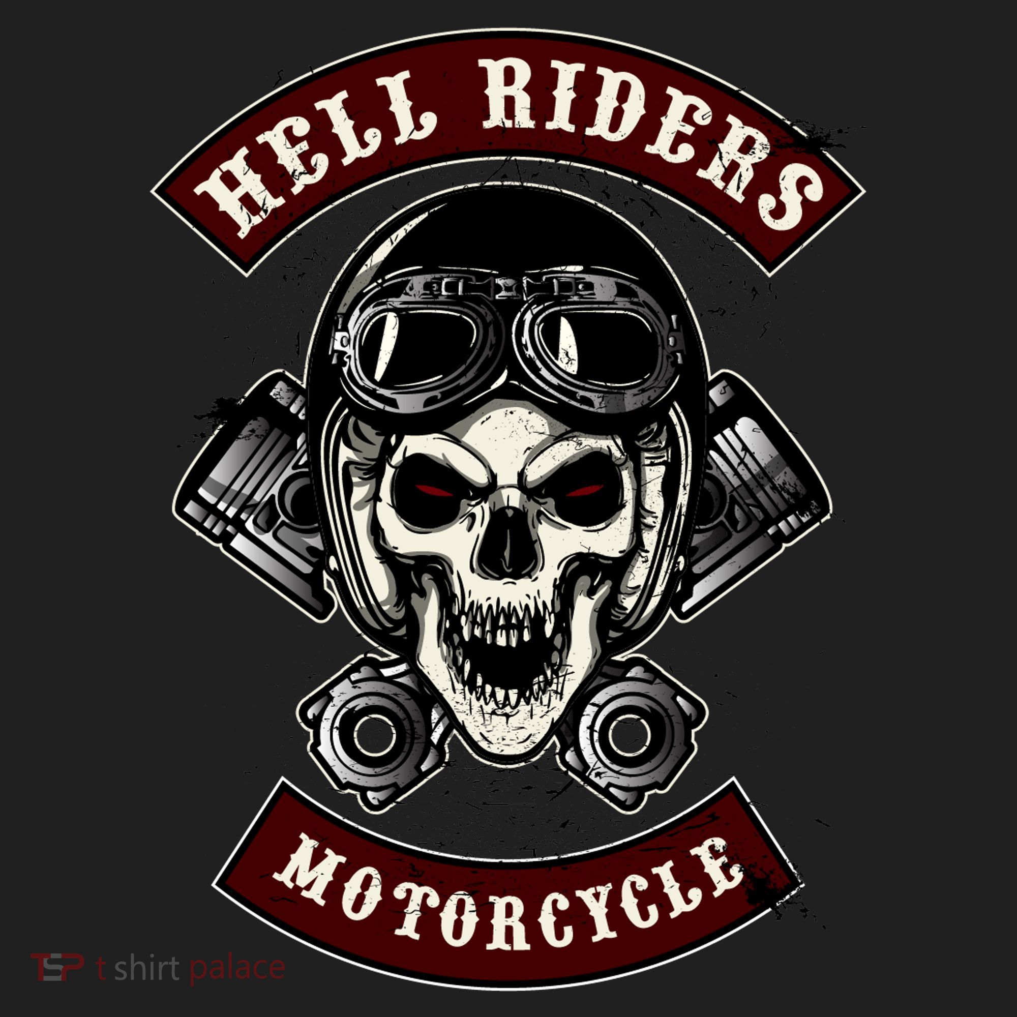 Skull With Helmet And Piston Hat
