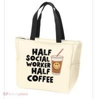 Social Worker Half Social Worker Half Coffee Tote Bag thumb 3
