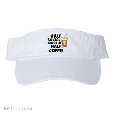 Social Worker Half Social Worker Half Coffee Visor