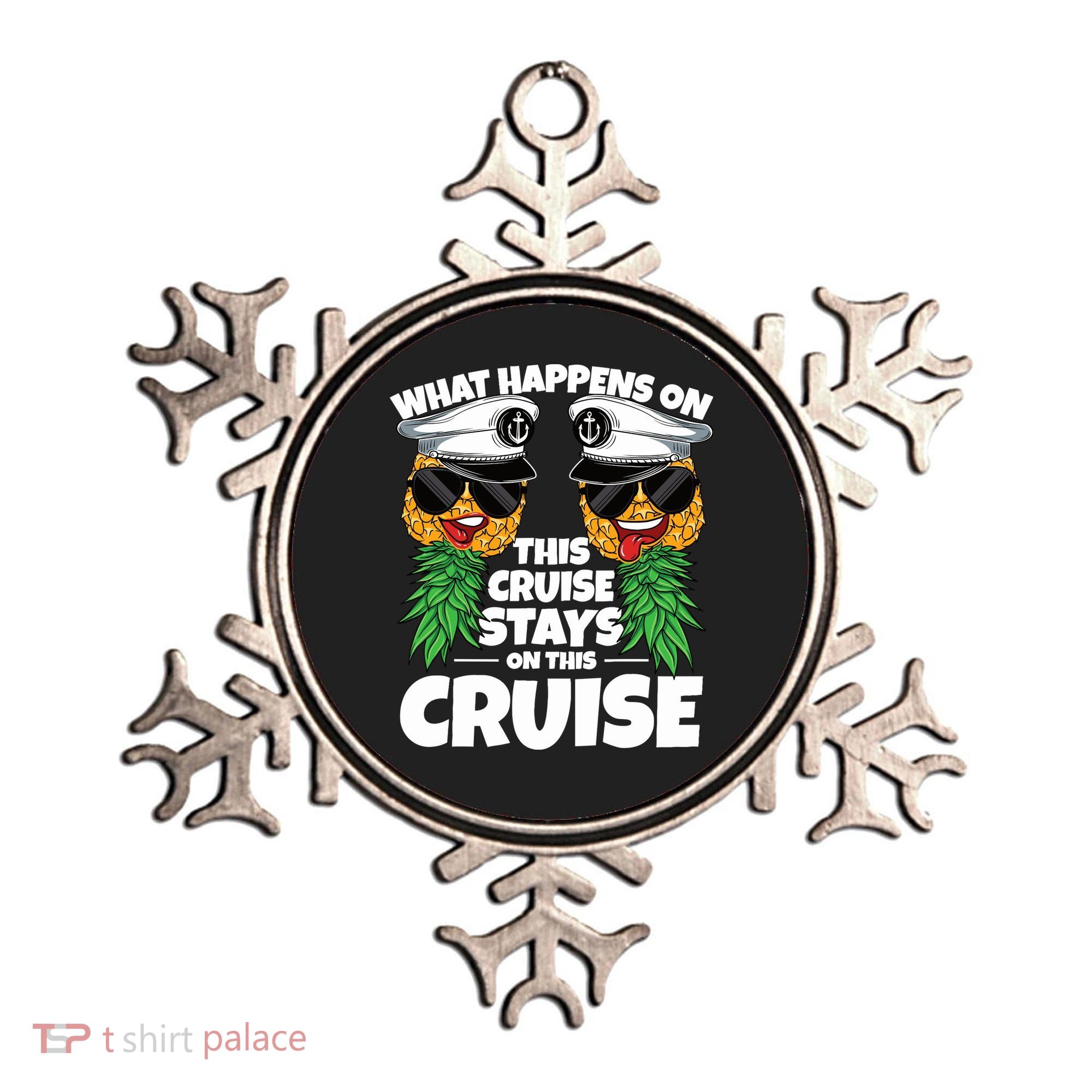 Swinger What Happens On This Cruise Stays On This Cruise Ornament