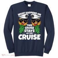 Swinger What Happens On This Cruise Stays On This Cruise Sweatshirt thumb 0