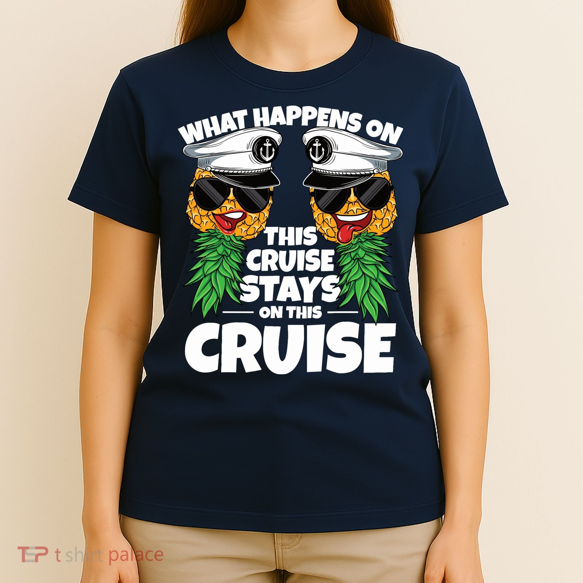 Swinger What Happens On This Cruise Stays On This Cruise T-Shirt