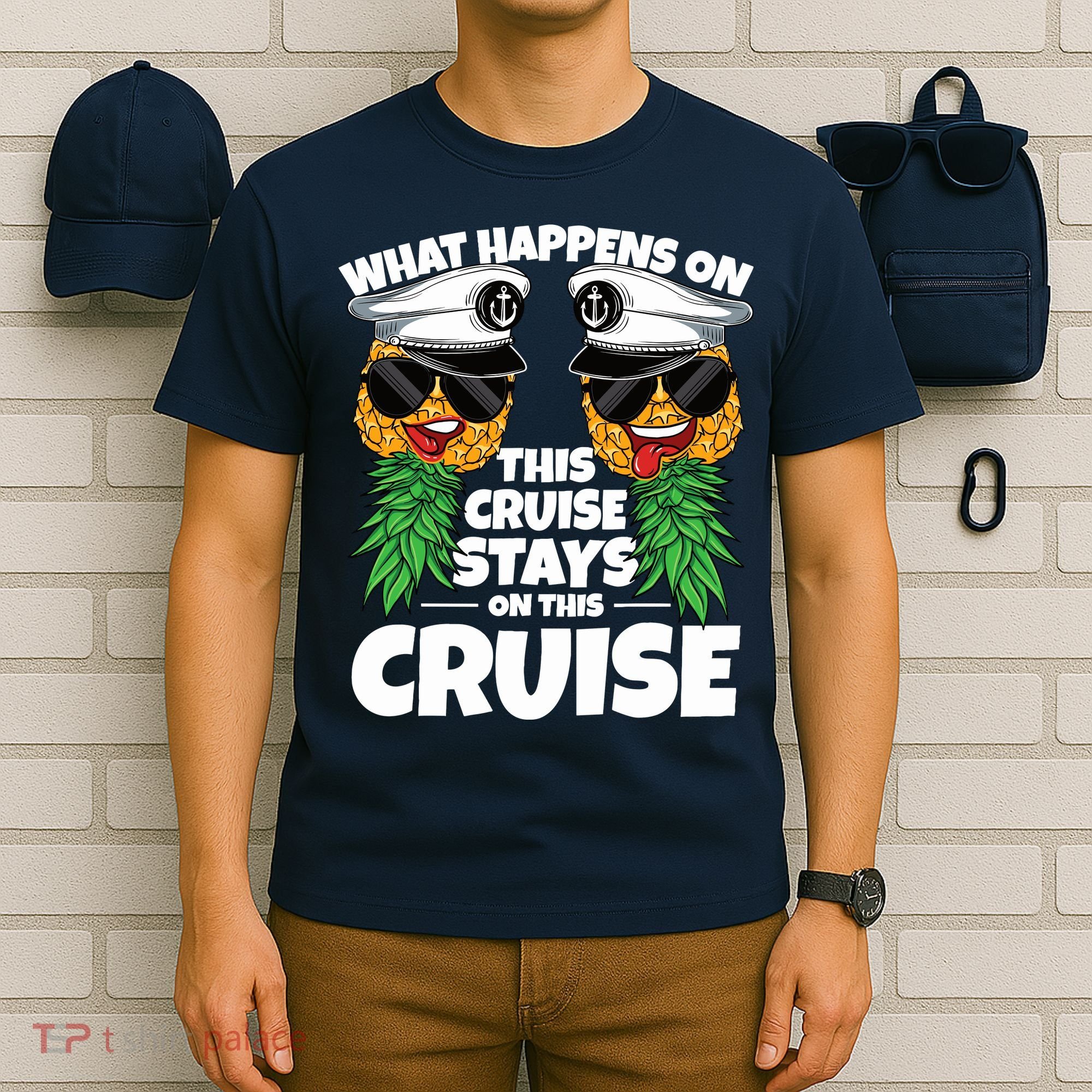 Swinger What Happens On This Cruise Stays On This Cruise T-Shirt