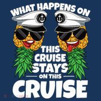 Swinger What Happens On This Cruise Stays On This Cruise T-Shirt thumb 7