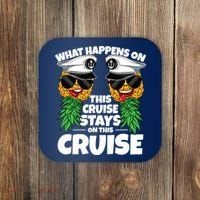 Swinger What Happens On This Cruise Stays On This Cruise Coaster thumb 0