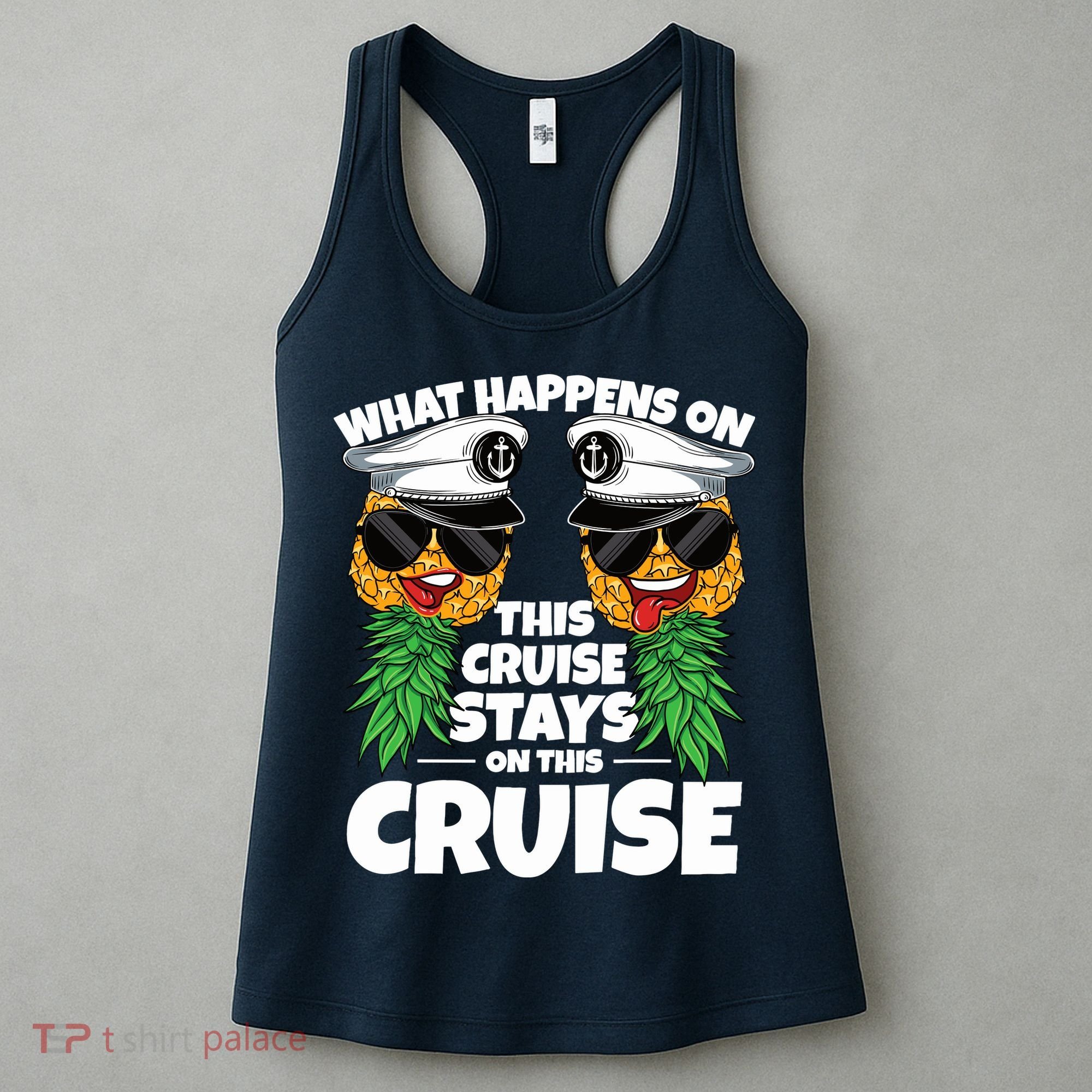 Swinger What Happens On This Cruise Stays On This Cruise Women's Tank Top