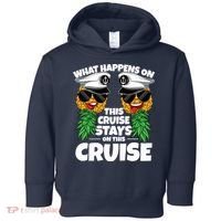 Swinger What Happens On This Cruise Stays On This Cruise Toddler Hoodie thumb 0