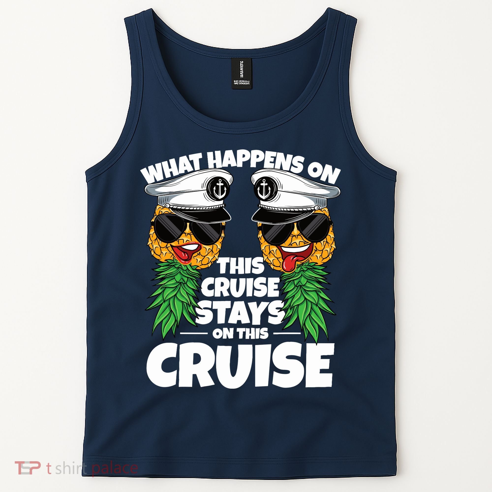 Swinger What Happens On This Cruise Stays On This Cruise Tank Top