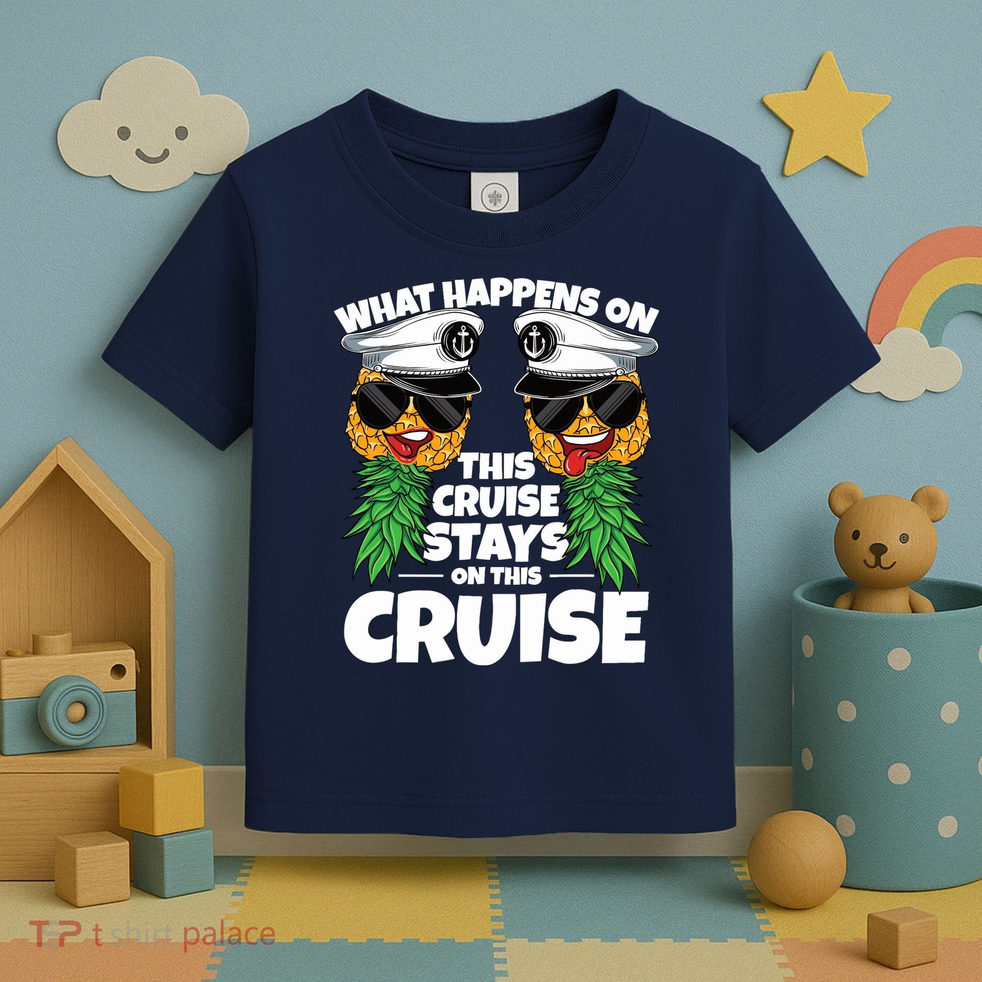 Swinger What Happens On This Cruise Stays On This Cruise Toddler T-Shirt