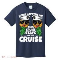 Swinger What Happens On This Cruise Stays On This Cruise Kids T-Shirt thumb 0
