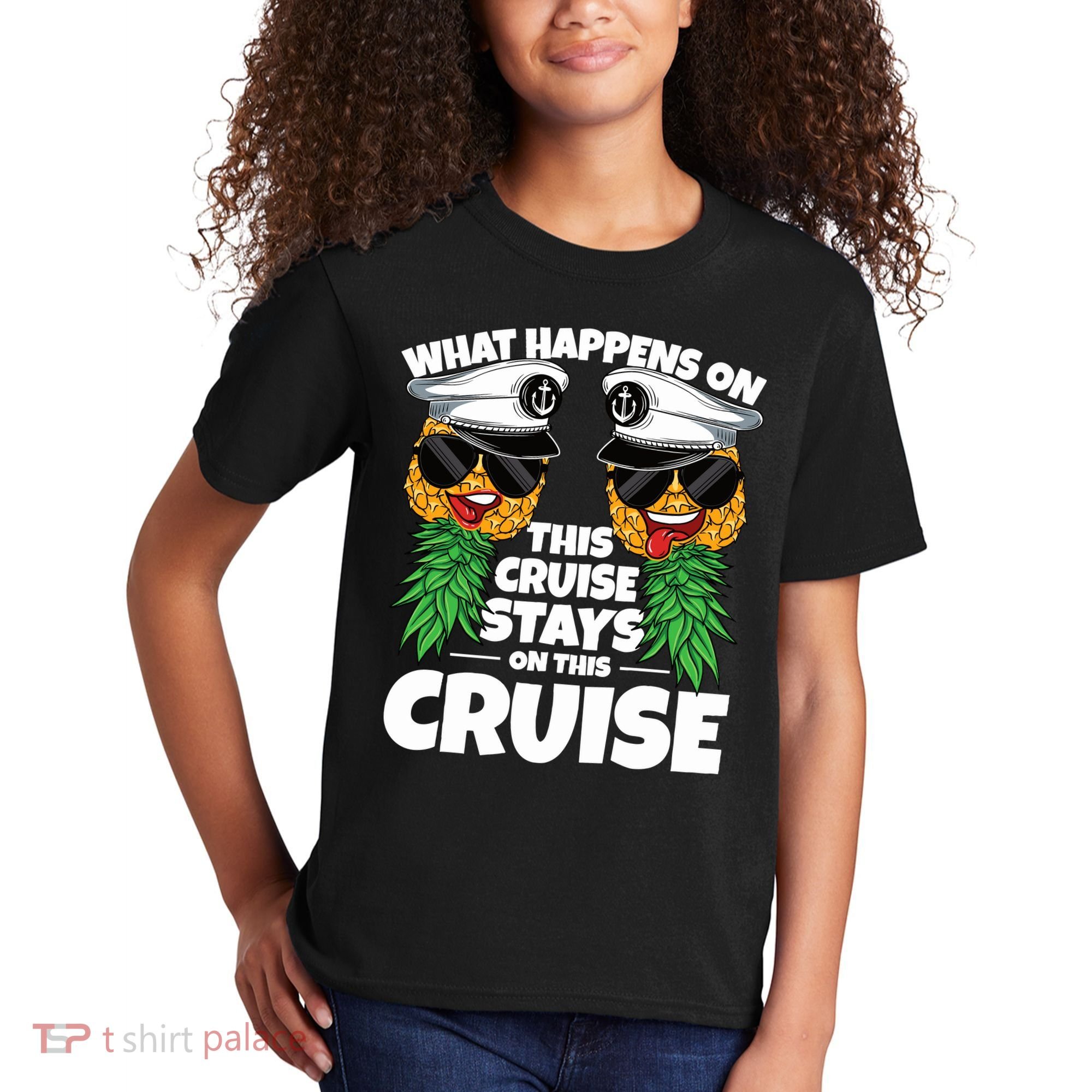 Swinger What Happens On This Cruise Stays On This Cruise Kids T-Shirt