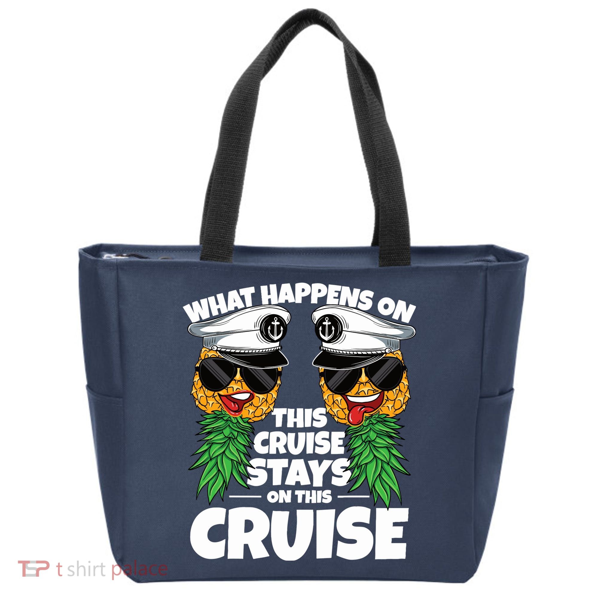 Swinger What Happens On This Cruise Stays On This Cruise Tote Bag