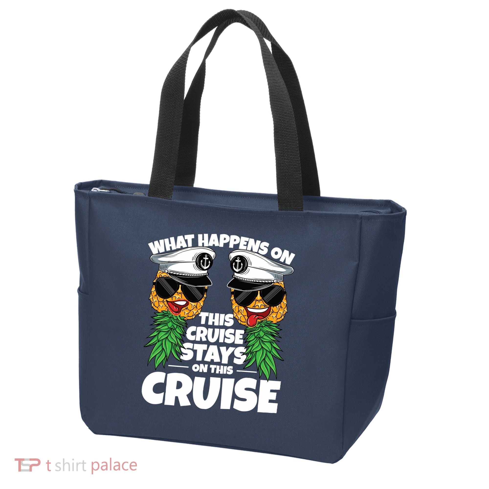 Swinger What Happens On This Cruise Stays On This Cruise Tote Bag