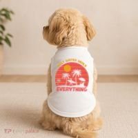Salt Water Heals Everything Tropical Doggie Tank thumb 2
