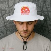 Salt Water Heals Everything Tropical Bucket Hat thumb 2