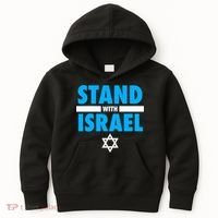 Stand With Israel Kids Hoodie thumb 0