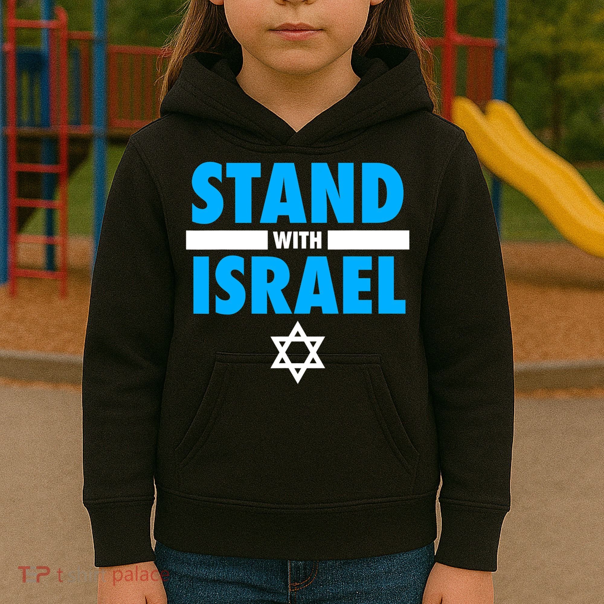 Stand With Israel Kids Hoodie