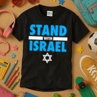 Stand With Israel Kids T-Shirt thumb 3