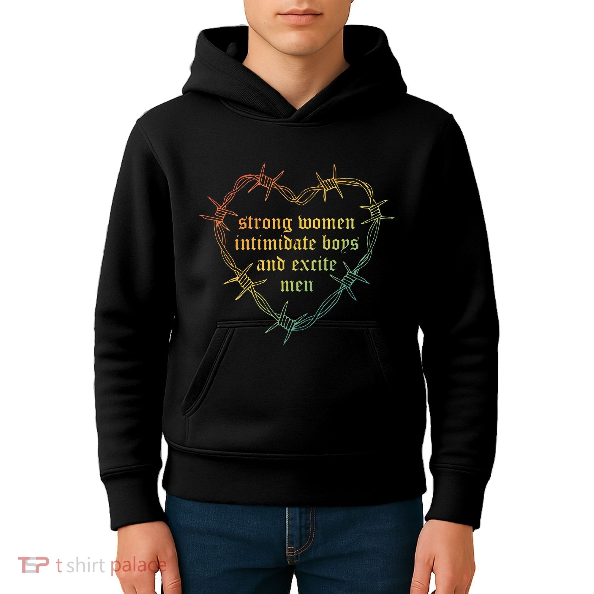 Strong Women Intimate And Excite Apparel Kids Hoodie
