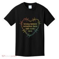 Strong Women Intimate And Excite Apparel Kids T-Shirt thumb 0