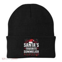 Sommelier Wine Ing Tasting Christmas Santa's Favorite Gift Beanie thumb 0
