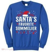 Sommelier Wine Ing Tasting Christmas Santa's Favorite Gift Sweatshirt thumb 0