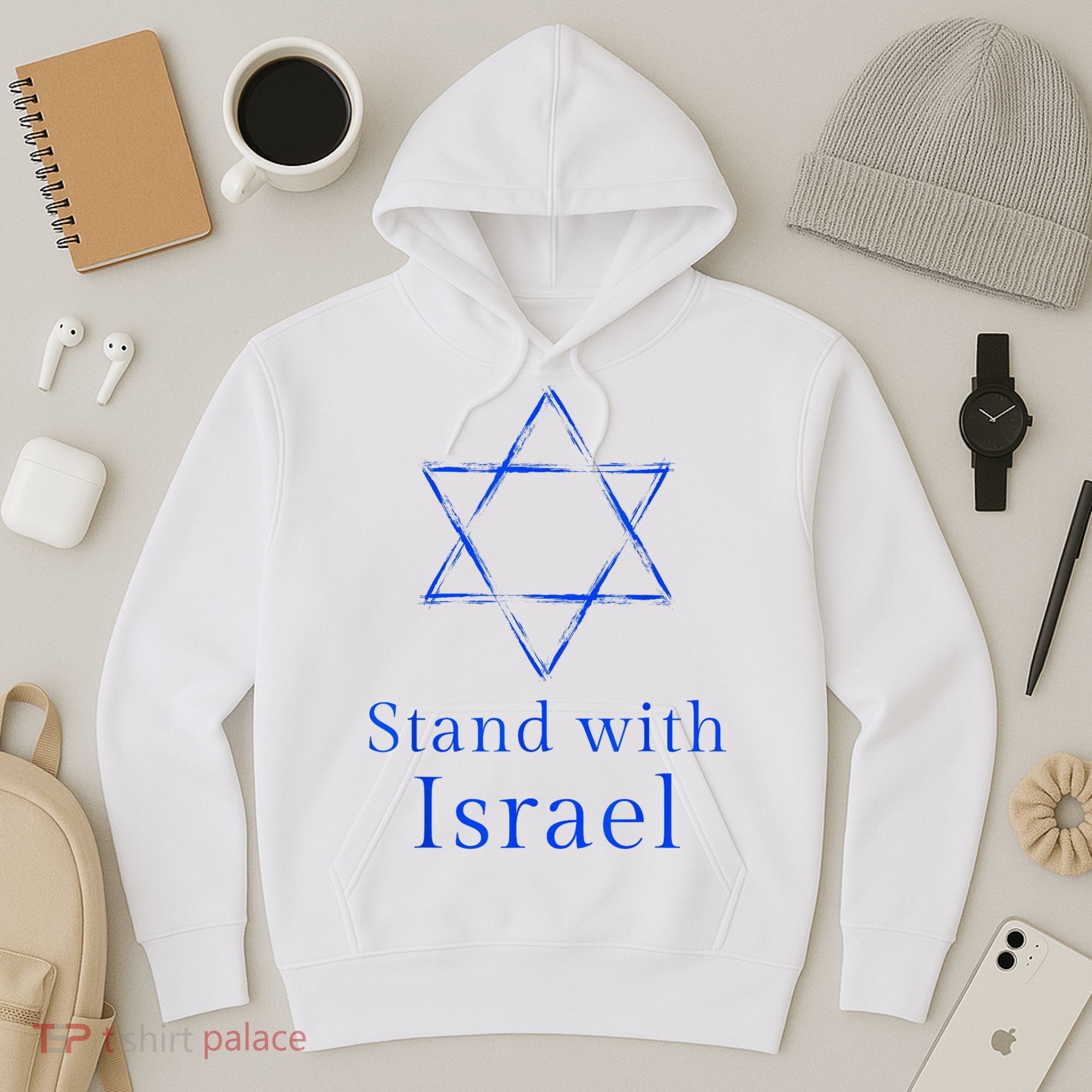 Stand With Israel! Support Israel Hoodie