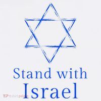 Stand With Israel! Support Israel Long Sleeve Shirt thumb 2