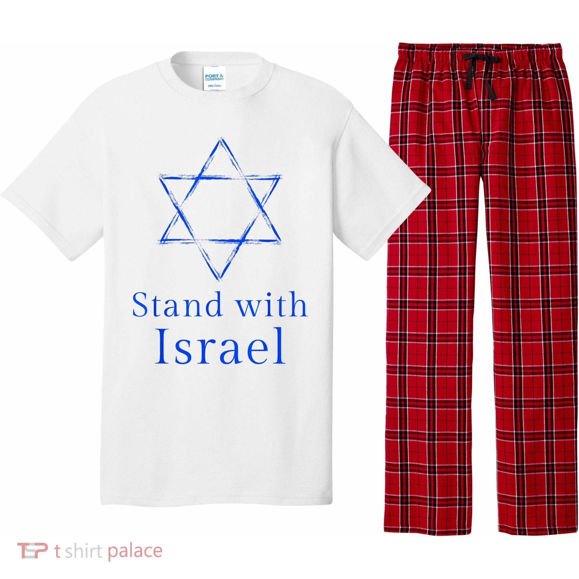 Stand With Israel! Support Israel Pajama Set
