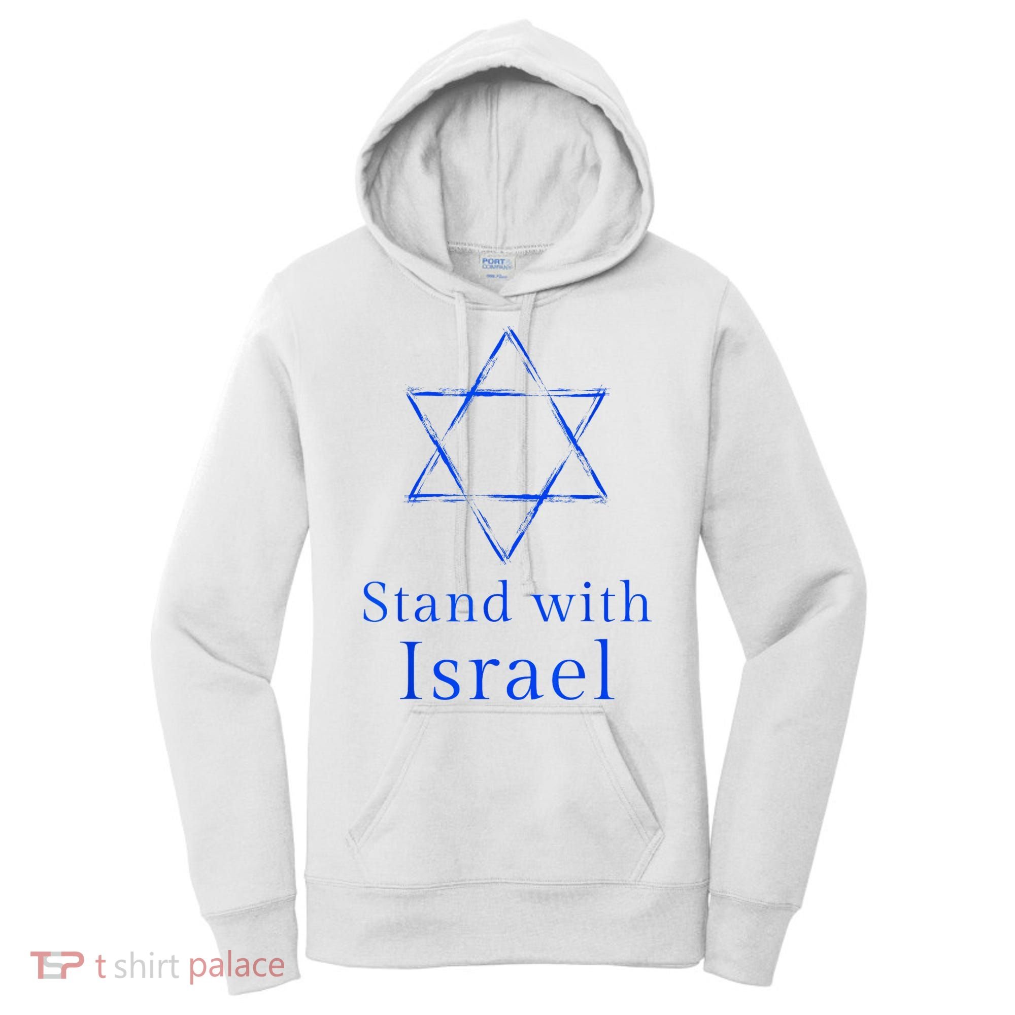 Stand With Israel! Support Israel Women's Hoodie