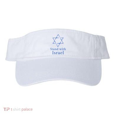 Stand With Israel! Support Israel Visor
