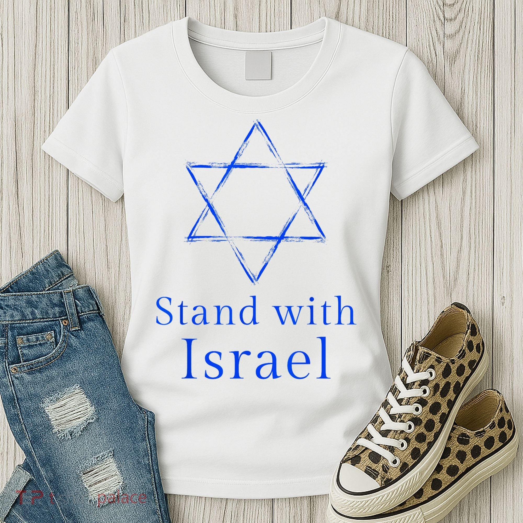 Stand With Israel! Support Israel Women's T-Shirt