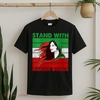 Stand With Iranian Women Iran Flag Retro Vintage T-Shirt thumb 2