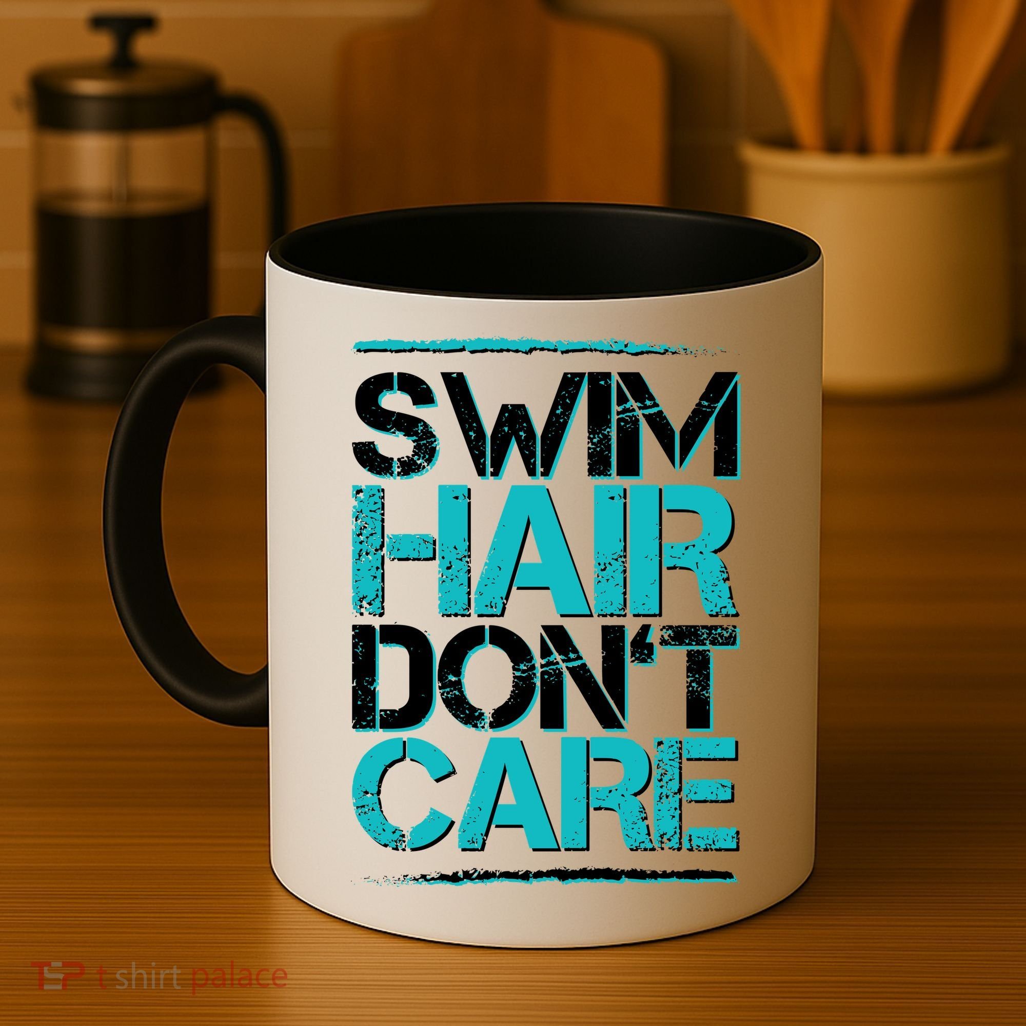 Swim Hair Don't Care Coffee Mug