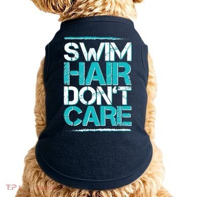 Swim Hair Don't Care Doggie Tank