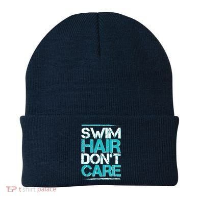 Swim Hair Don't Care Beanie