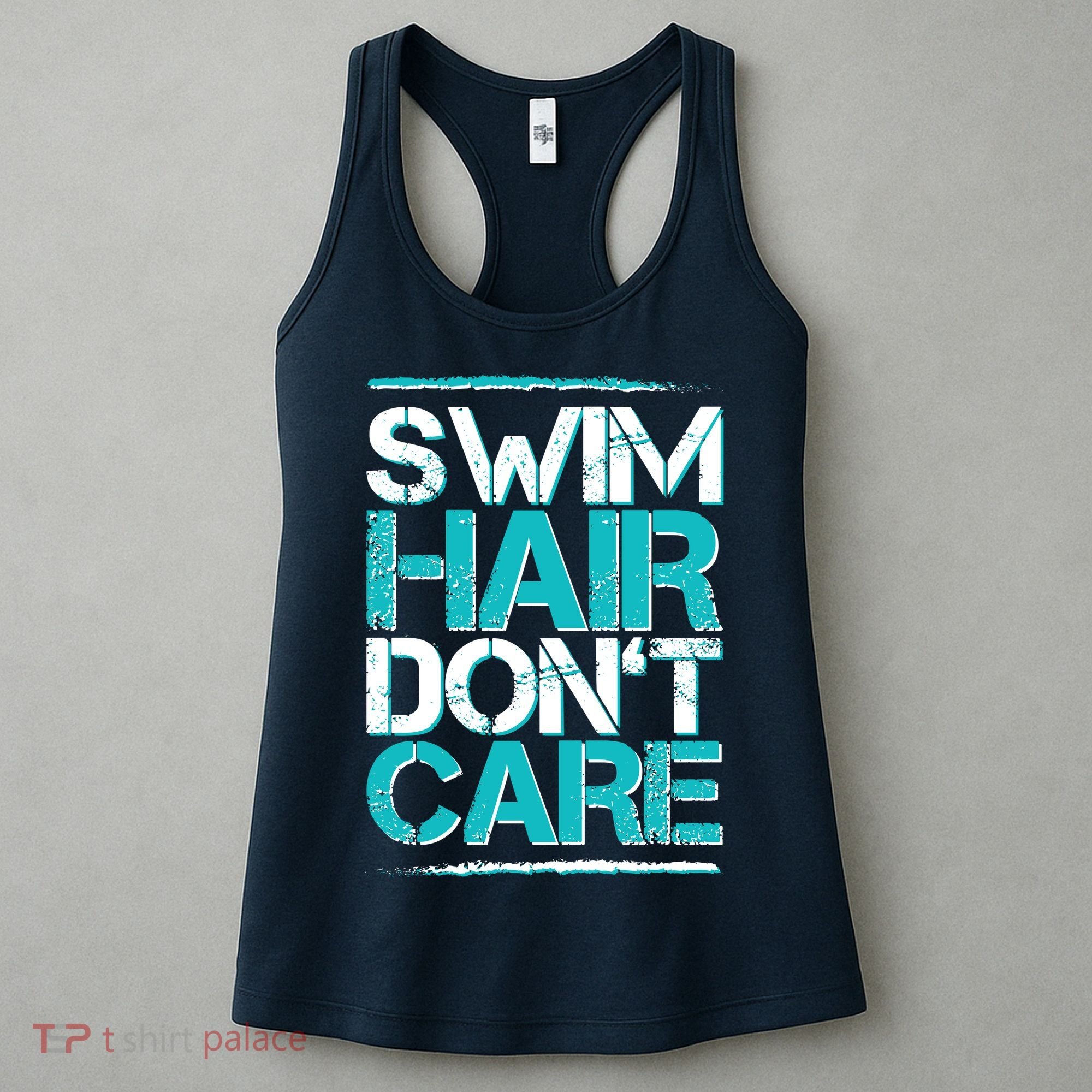 Swim Hair Don't Care Women's Tank Top