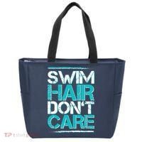 Swim Hair Don't Care Tote Bag thumb 0