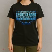 Swimming Is Hard T-Shirt thumb 4