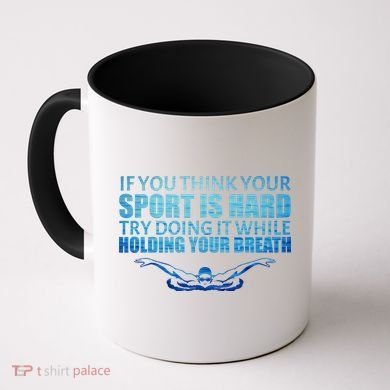 Swimming Is Hard Coffee Mug