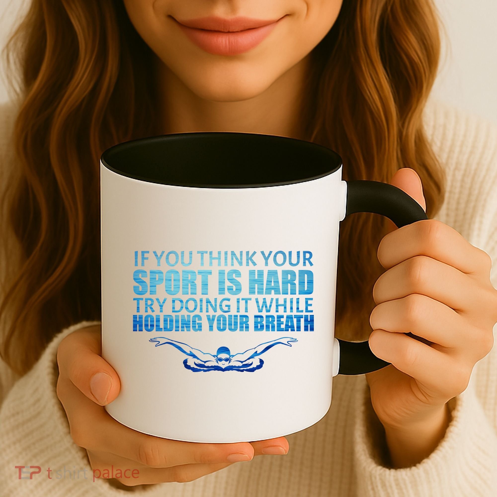 Swimming Is Hard Coffee Mug
