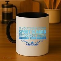 Swimming Is Hard Coffee Mug thumb 4