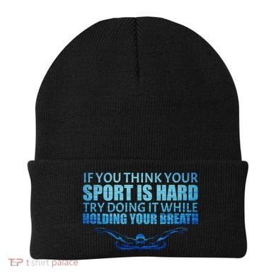 Swimming Is Hard Beanie